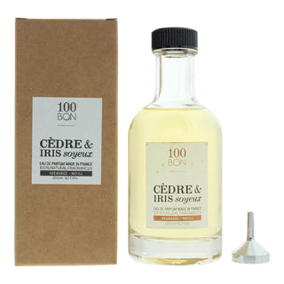 100 Bon Cedro & Iris Setoso Eau de Parfum unisex ricarica 200 ml