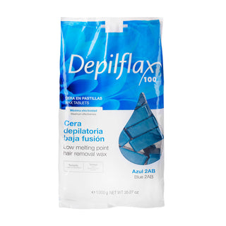 Depilflax A Cera Dura Senza Strisce Per La Depilazione 1 Kg Di Azulene