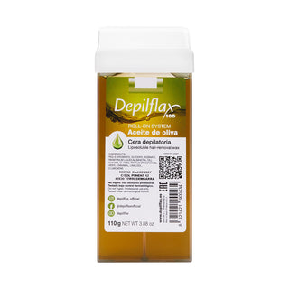 Depilflax 100 Rotolo Di Cera Depilatoria Oliva 110 G