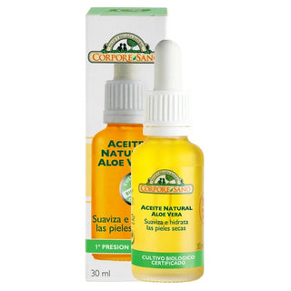 Natürliches Körperöl Aloe Vera 30ml Bio 