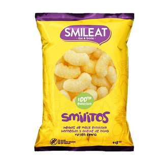 Snack de maíz ecológico Smileat Smilitos 38 g 