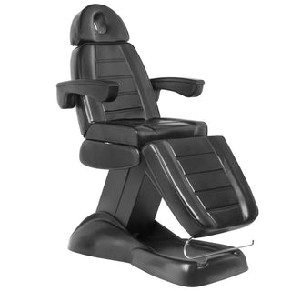 Scaun cosmetic electric Activeshop Lux negru
