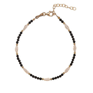 Alisia Luxury Bracelet with Authentic Pearls and Agate Al5252.01.000 