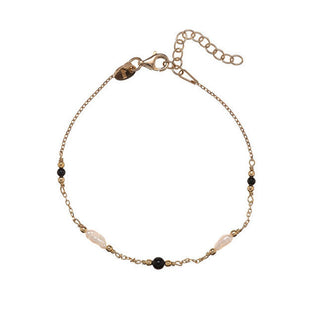 Alisia Gold-Plated Bracelet With Real Pearls And Agate Al5255.01.000 