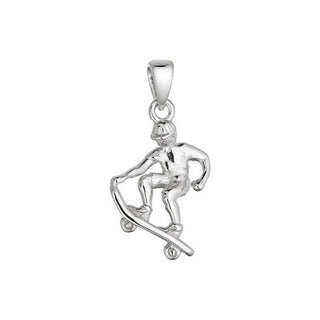 Evolution Group Colgante De Plata Skateboarder 64070 