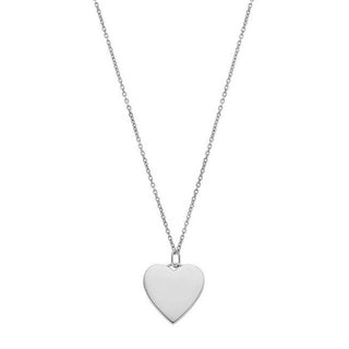Fossil Drew Heart Collana Acciaio Cuore Jf04690040 — Collana
