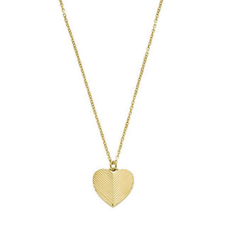 Fossil Harlow Collana Cuore Oro Jf04652710 — Collana