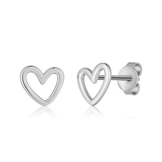 Jvd Orecchini Argento Cuori — Orecchini