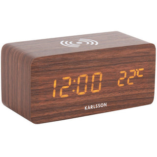 Karlsson Sveglia Led Di Design Ka5933Dw — Sveglia