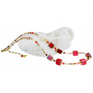Lampglas Collar Original Lampglas Cóctel De Fresas En Perlas Lampglas Ncu1 