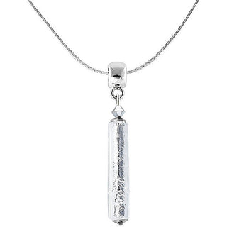 Lampglas Collar Queen Crystal Con Plata Pura En Perla Lampglas Npr3 