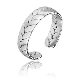Marc Malone Anillo Abierto de Acero Oaklynn Silver Ring Mcj.R1023 