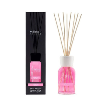 Millefiori Milano Diffusore Natural Lychee Rose 250 ml — Diffusore di aromi