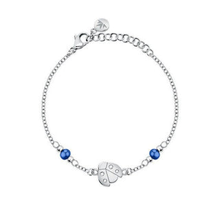 Morellato Pulsera de acero inoxidable Tempo amuleto Maia Sauy14 