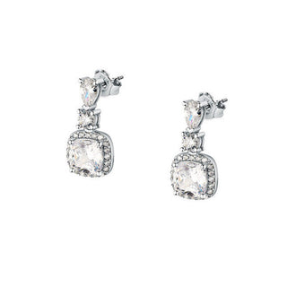 Morellato Elegante øreringe i sølv med zirconia Tesori Saiw111 
