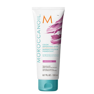 Moroccanoil Straffende Maske mit Hibiskus (Farbdepositierende Maske) - Volumen: 200 Ml 