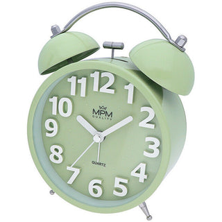 Mpm Quality Analogt vækkeur i metal Mpm Happy Morning - Pistacchio C01.4056.45 