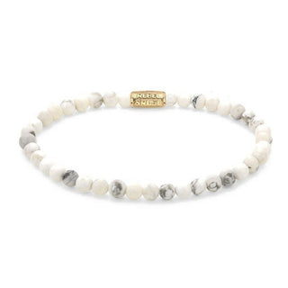 Rebel&Rose Bracciale Perline Oro Vergine 15 cm — Bracciale