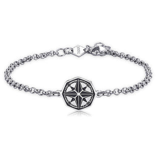 S'agapõ Bracciale Da Uomo In Acciaio Compass Charisma Shs15 — Bracciale