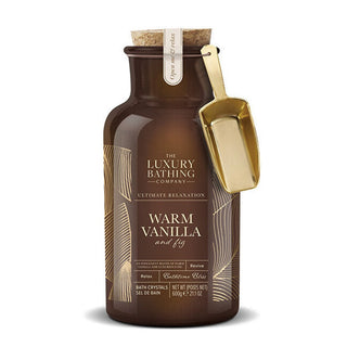 The Luxury Bathing Company Cristaux de Bain en Bouteille à la Vanille (Cristaux de Bain) 600 G 