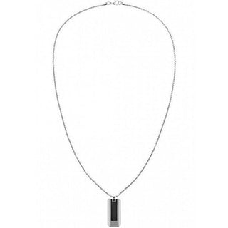 Tommy Hilfiger Elegante Collier en acier avec plaque militaire 2790354 