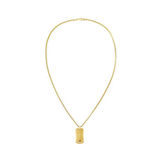 Tommy Hilfiger Collana Placcata Oro Jameson Uomo — Collana