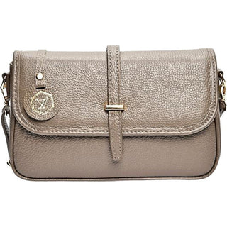 Luisa Vannini Sac à bandoulière en cuir pour femme 1938 fango 