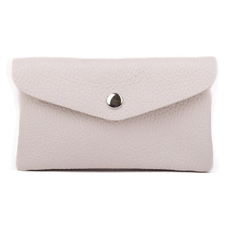 Segali Beige Leather Mini Wallet 4941 