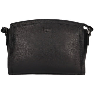 Lagen Borsa A Tracolla In Pelle 003 Nera — Borsa A Tracolla