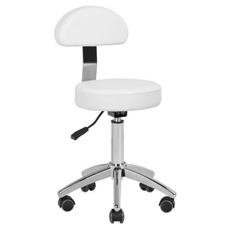 Kosmetická stolička Activeshop Am-304 bílá