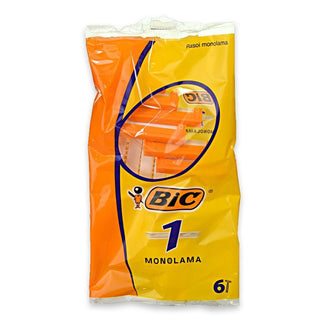 Bic Rasoio Monolama Pochettes 6 Pezzi