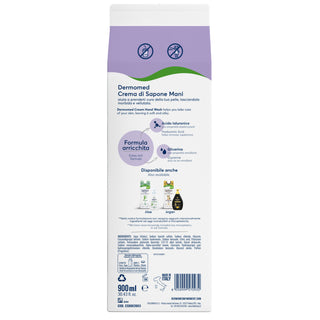 Dermomed Crema Sapone Iris Box Ricarica 900 ml