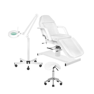 Sada Activeshop: Křeslo 210 + LED zvětšovací lampa S5 + stolička 302