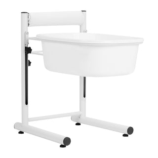Activeshop Vassoio Per Pedicure Regolabile In Altezza, Bianco