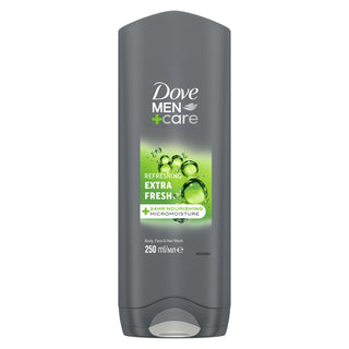 Dove Men+Care Extra Fresh Gel Doccia Per Corpo E Viso 250 ml — Gel doccia