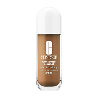 Clinique Even Better Clinical Vitamin Makeup Spf 50 - Fondotinta Luminoso Medium deep warm 3