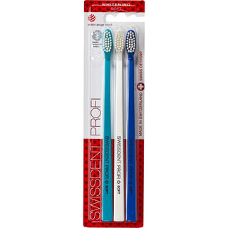 Swissdent Soft Whitening Trio 2+1 — Set Spazzolini da Denti