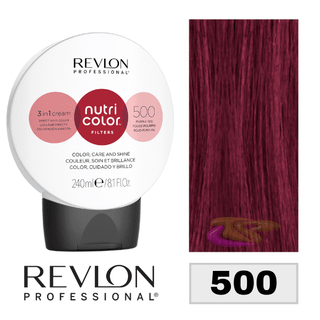 Revlon Nutri Color Mask 240ml 500 Violet Rød 