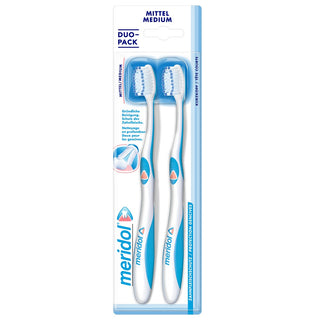 Meridol Spazzolino Medium 2 Pezzi — Spazzolino