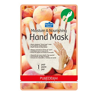 Purederm Moisture & Nourishing - Maschera Mani Alla Pesca 1 unità