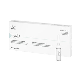 Fiole Syis cu extract de slăbiciune de melc, ser Helix, 10 x 3 ml