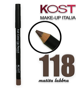 Matita Occhi Nera Kost 118 - Make Up Professionale