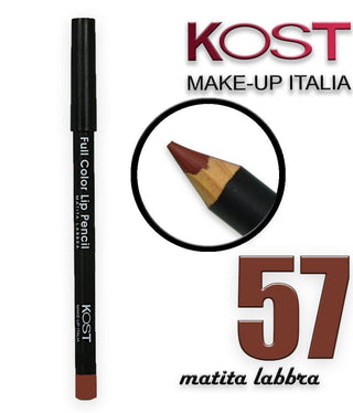 Matita Labbra Kost Make Up 57 Marrone Scuro Full Color