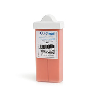 Воск для депиляции лица Quickepil, узкий рулон, розовый, 110 г