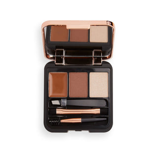 Makeup Revolution Brow Sculpt Kit Castano Medio 2.2 g — Sopracciglia