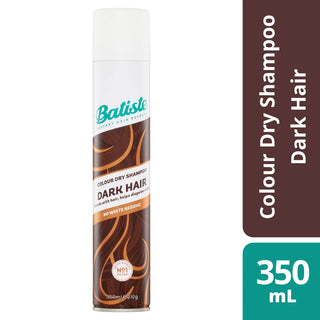 Batiste Shampoo Secco Castano Scuro e Profondo 350 ml — Shampoo secco