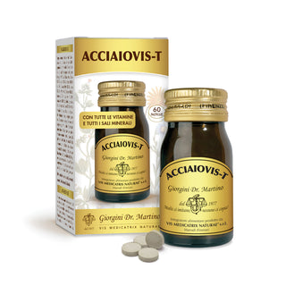 Dr Giorgini Acciaiovis-T 30 G - Pastiglie Da 500 Mg