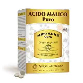 Dr Giorgini Acido Malico Puro 200 G - Pastiglie Da 500 Mg