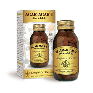 Dr Giorgini agar-agar-t 180 tablets of 500 mg - 90 gr