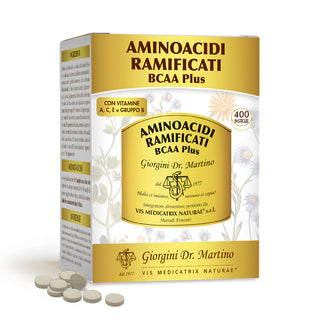 Dr Giorgini Verzweigtkettige Aminosäuren Bcaa Plus 200 G - Tabletten zu 500 Mg 